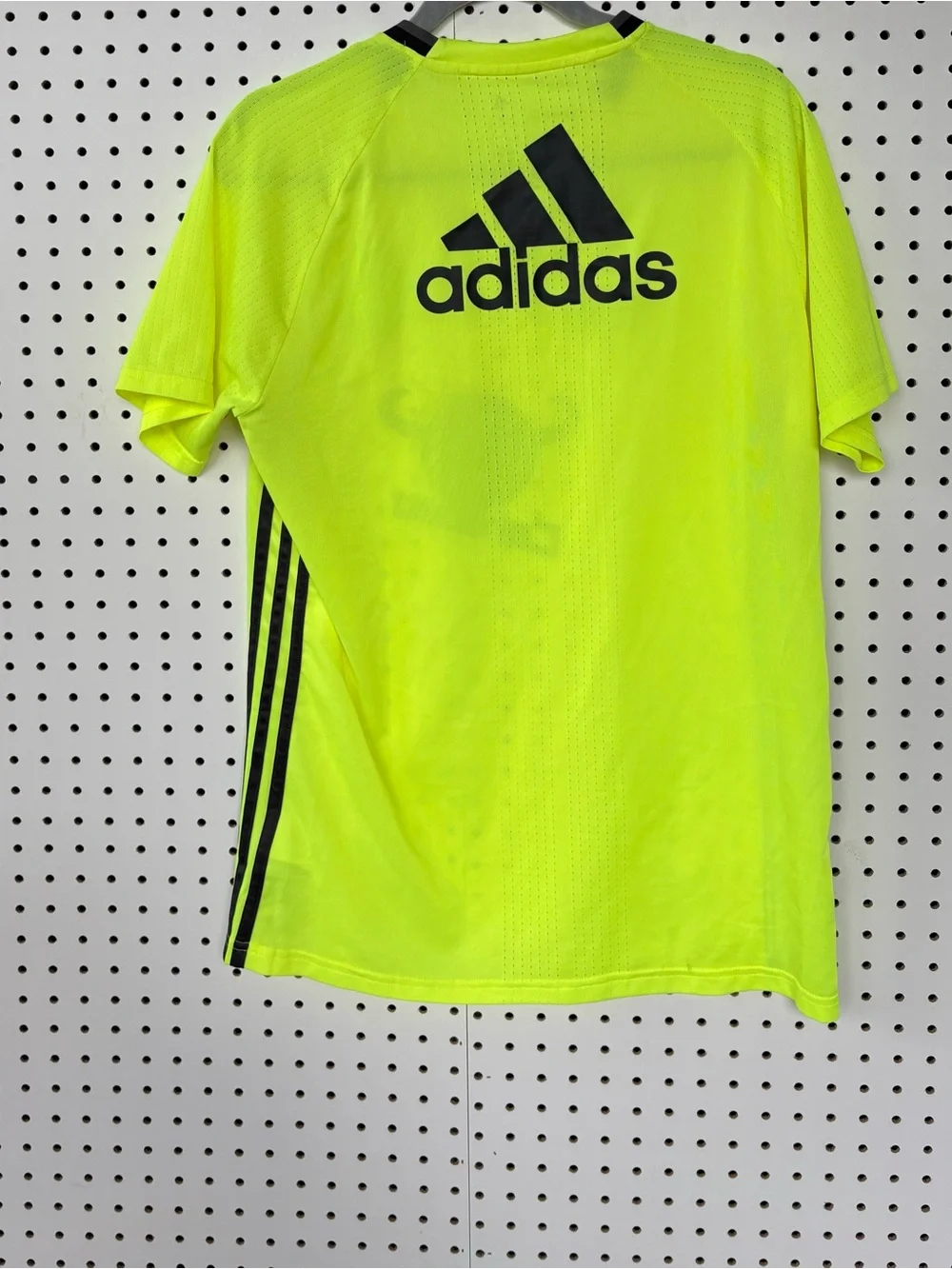 2016-2017 Adidas Carabao Cup Jersey Chelsea Neon Yellow Size Large